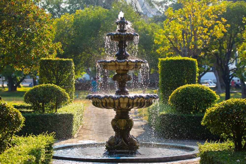 Fontane in cemento prefabbricate